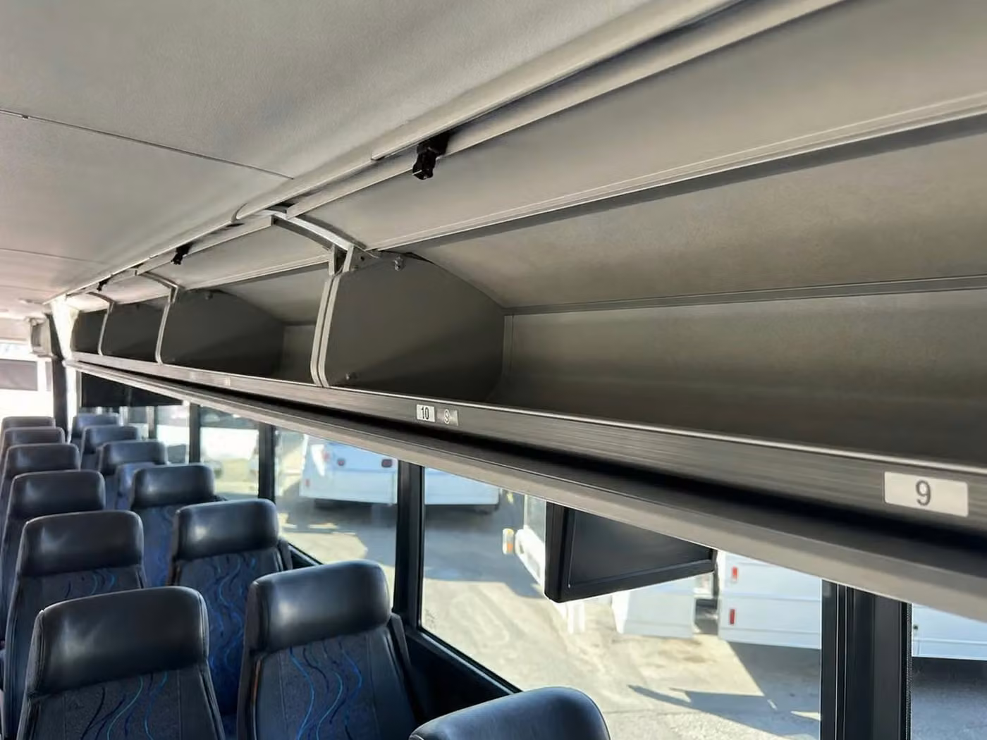 vestavia hills 18 passenger minibus overhead storage