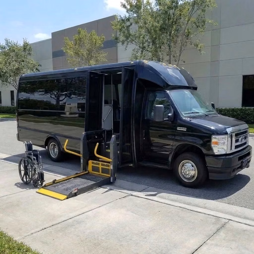 vestavia hills 18 passenger minibus wheelchair lift