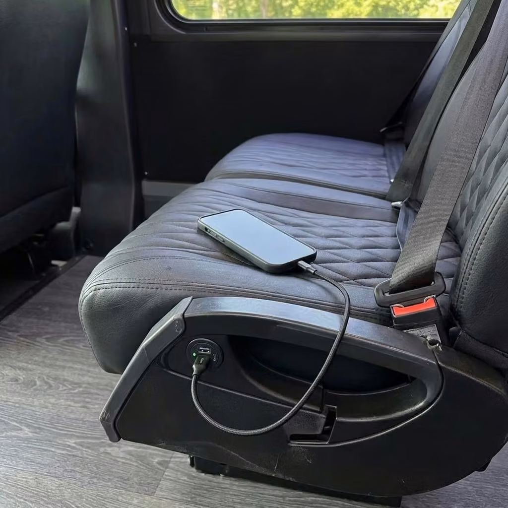 vestavia hills 20 passenger minibus usb charging