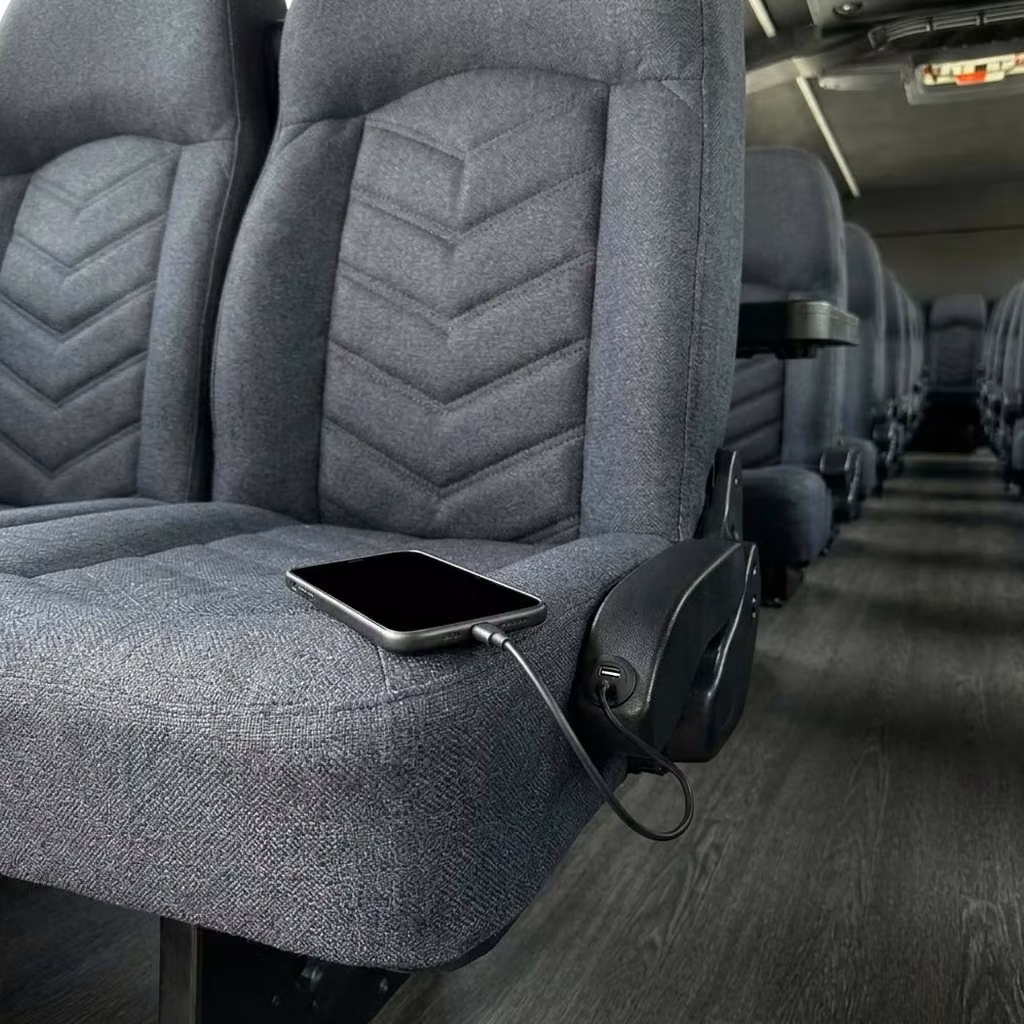 vestavia hills 25 passenger minibus usb charging