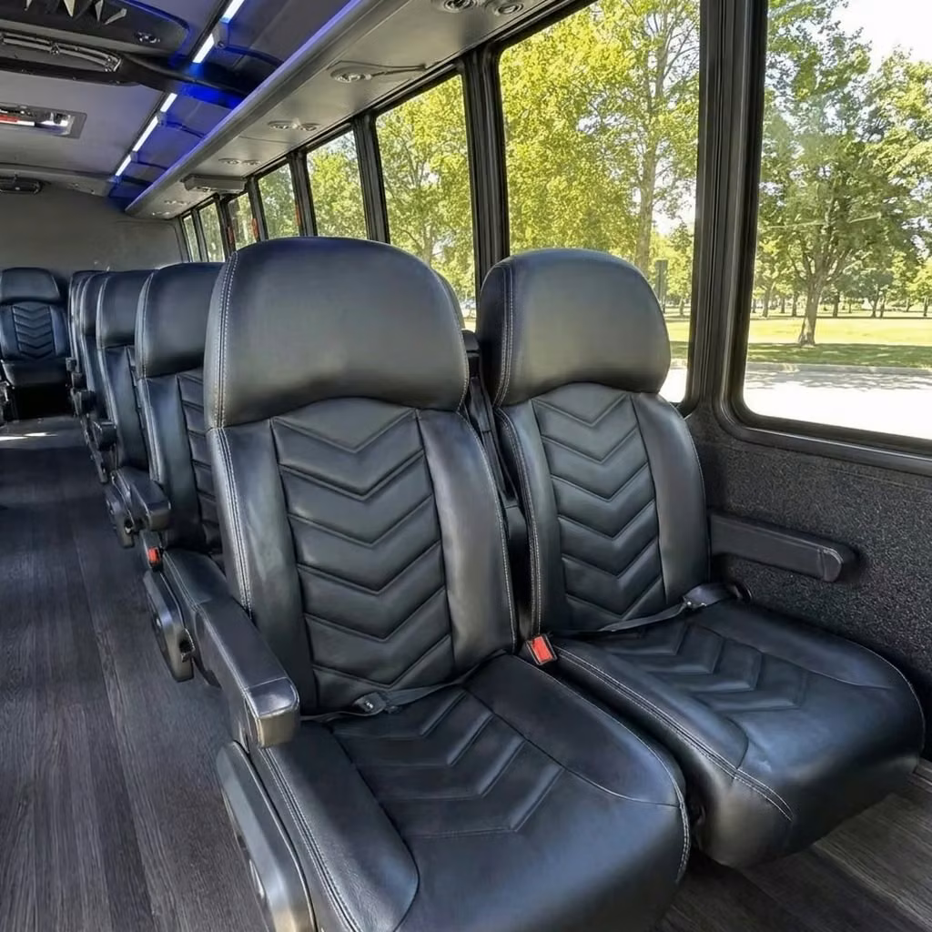 vestavia hills 28 passenger minibus seating