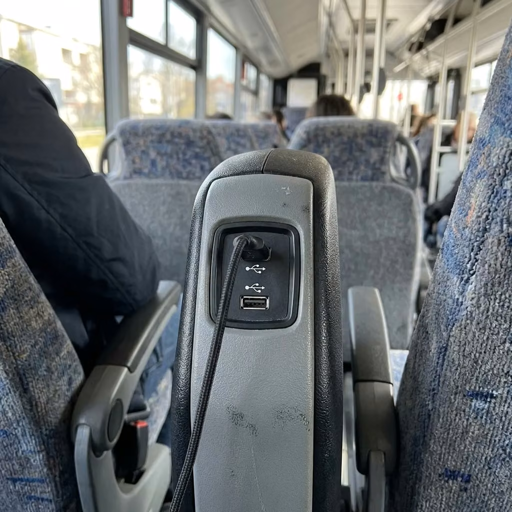 vestavia hills 30 passenger minibus usb charging