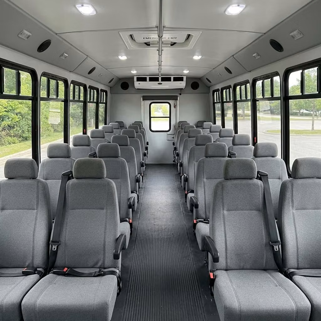 vestavia hills 35 passenger minibus seating