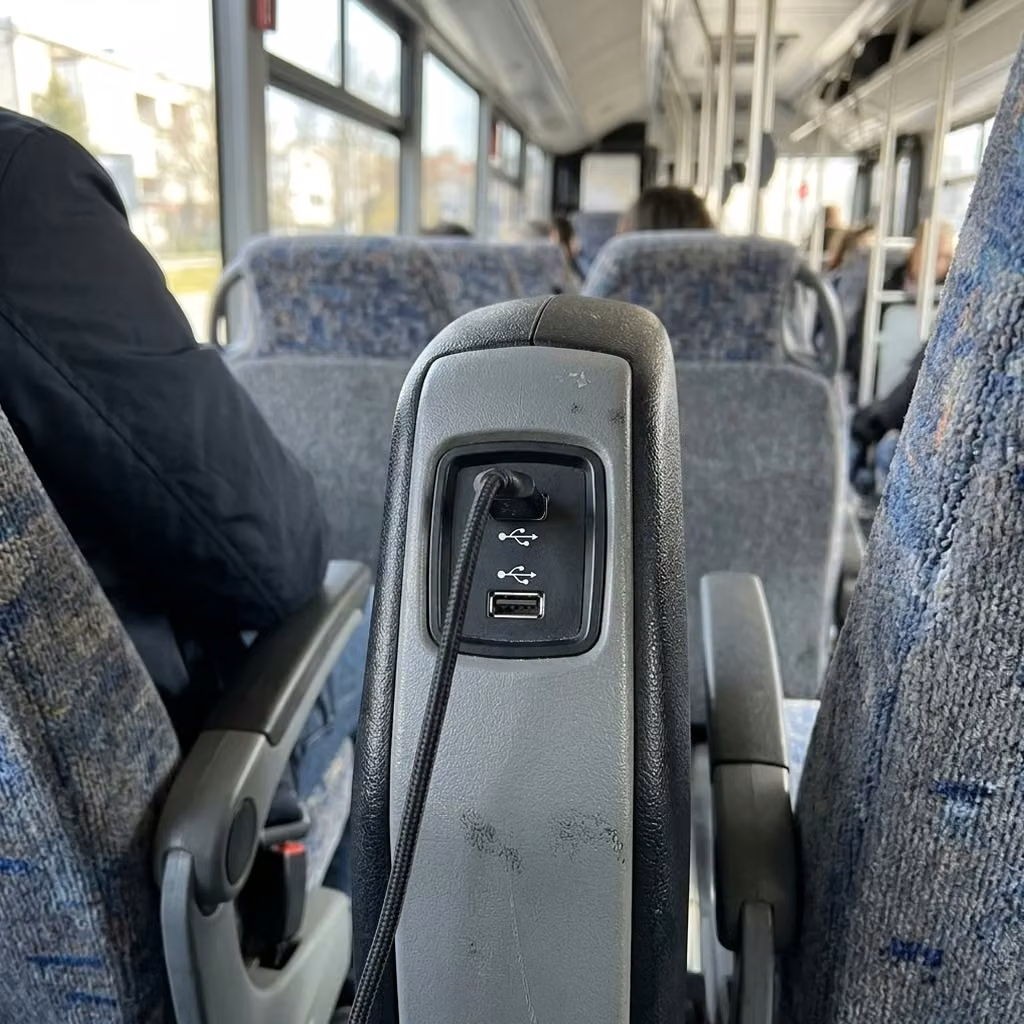 vestavia hills 35 passenger minibus usb charging