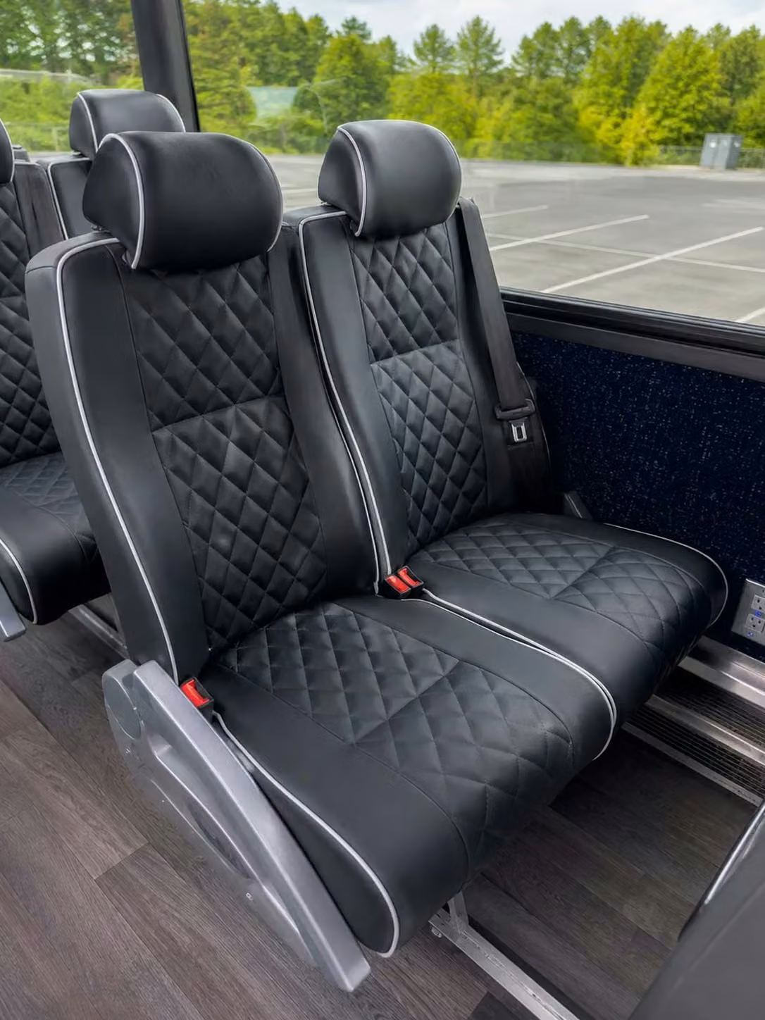 vestavia hills 56 passenger charter bus reclining seats