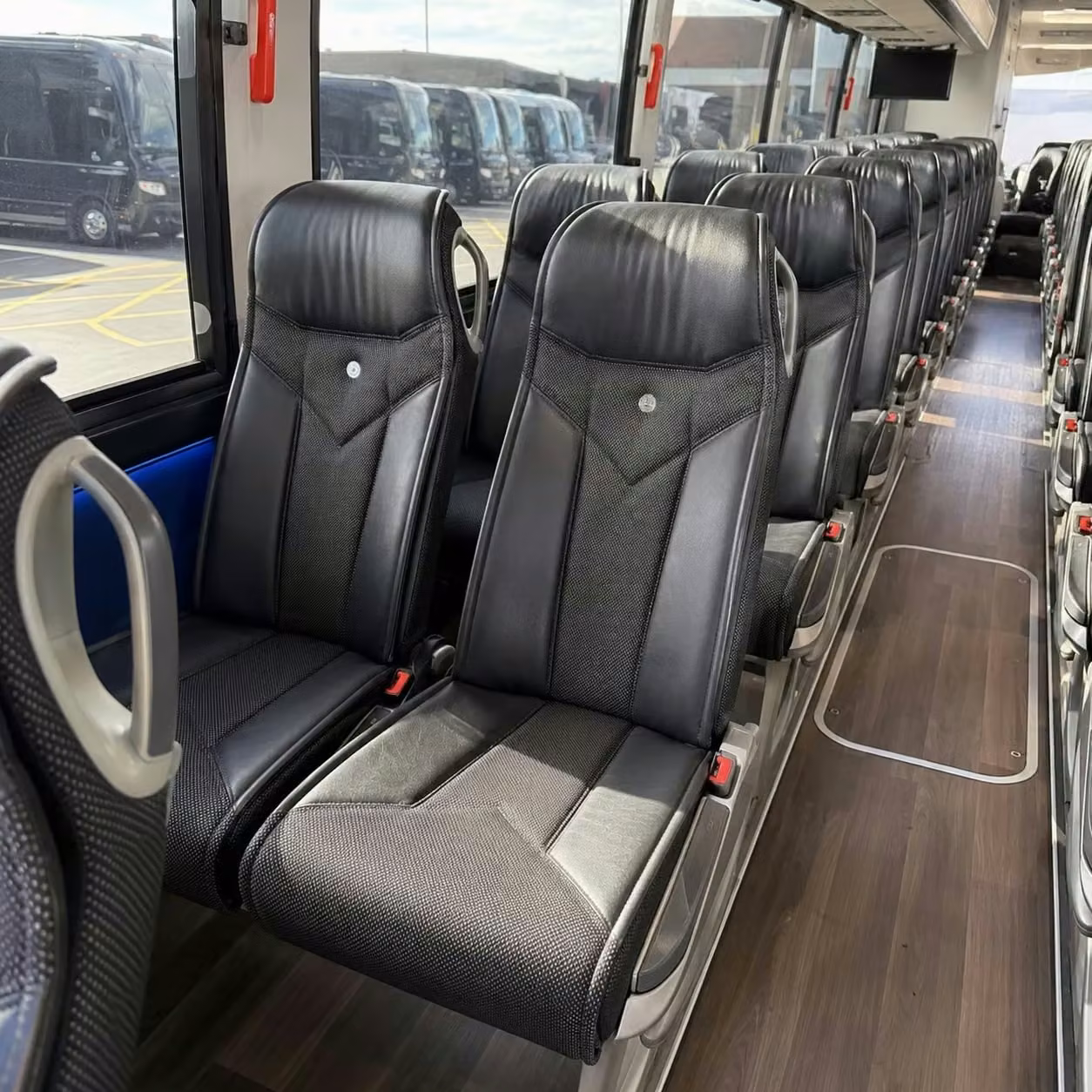 vestavia hills charter bus interior 1