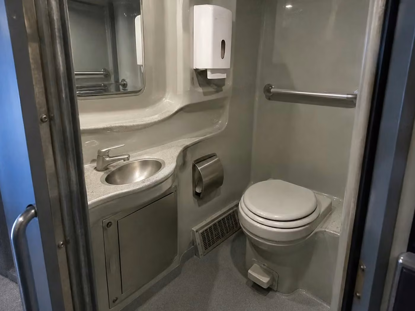 vestavia hills charter bus onboard restroom