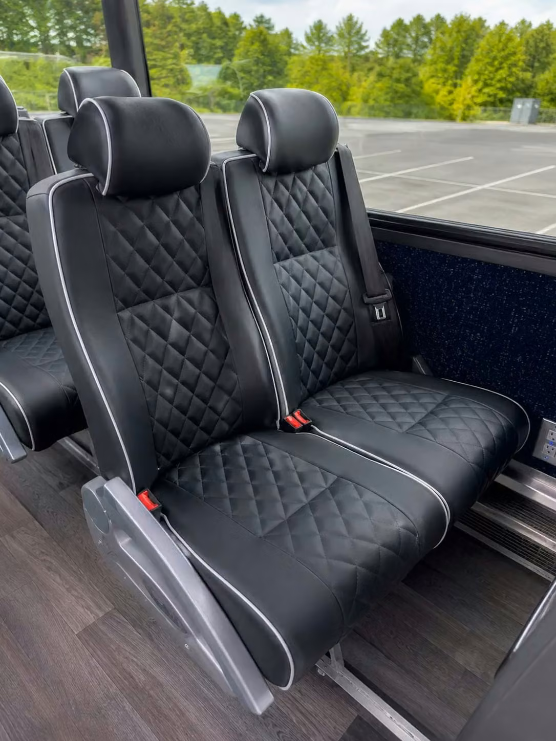 vestavia hills charter bus reclining seats
