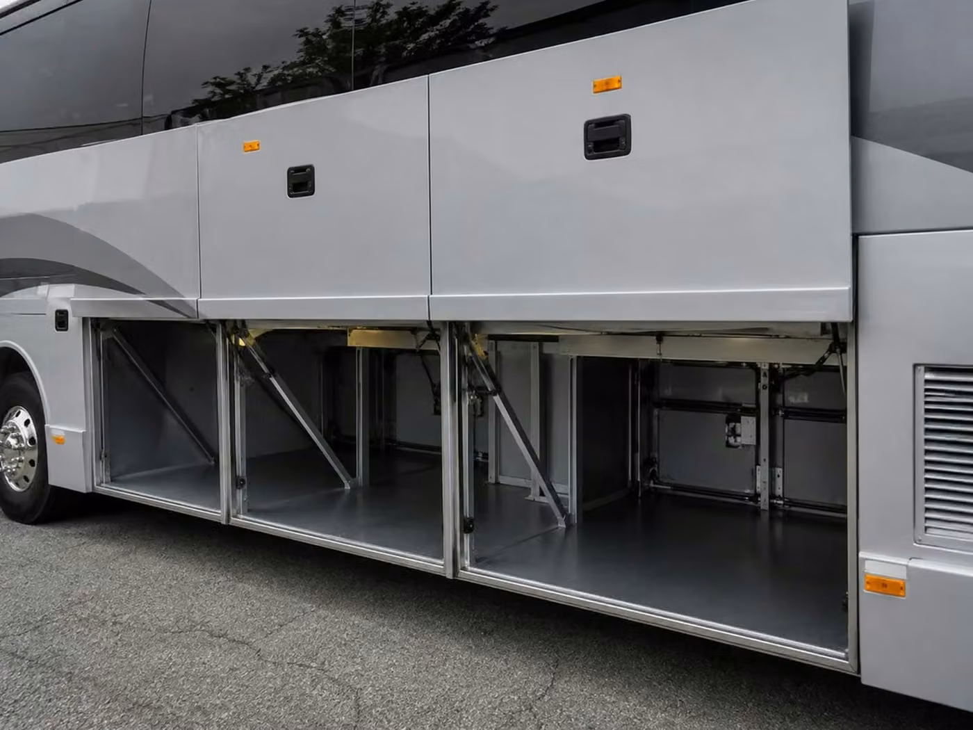 vestavia hills charter bus under bus storage