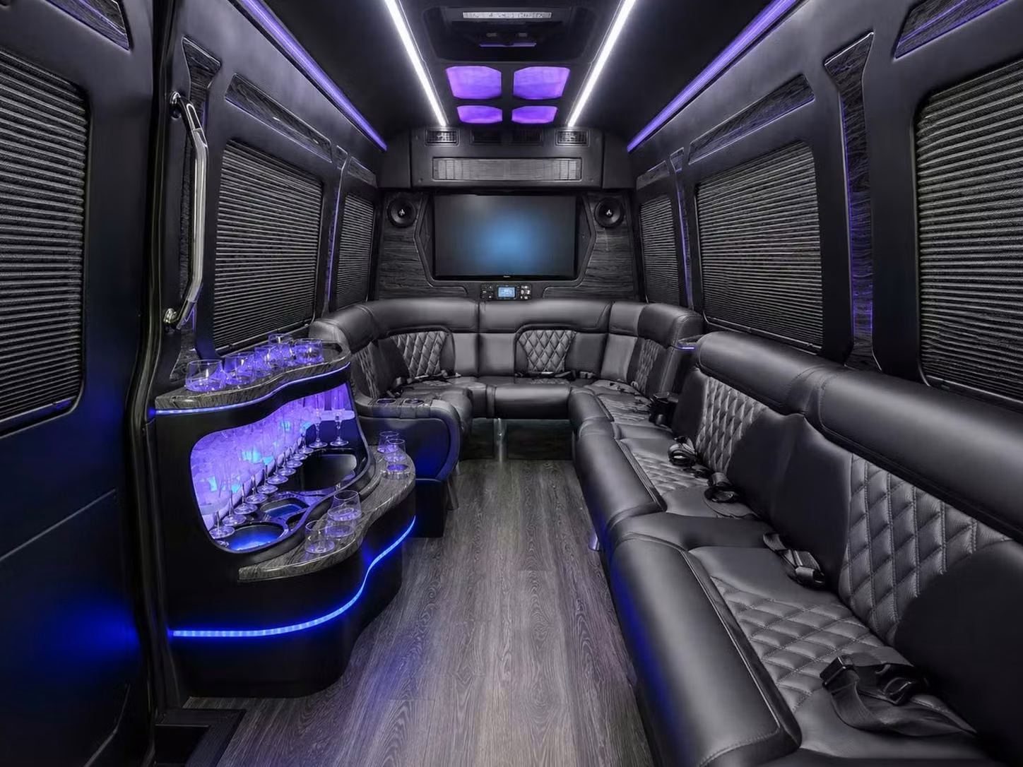 vestavia hills choir tour and worship team charter buses with undercarriage storage
