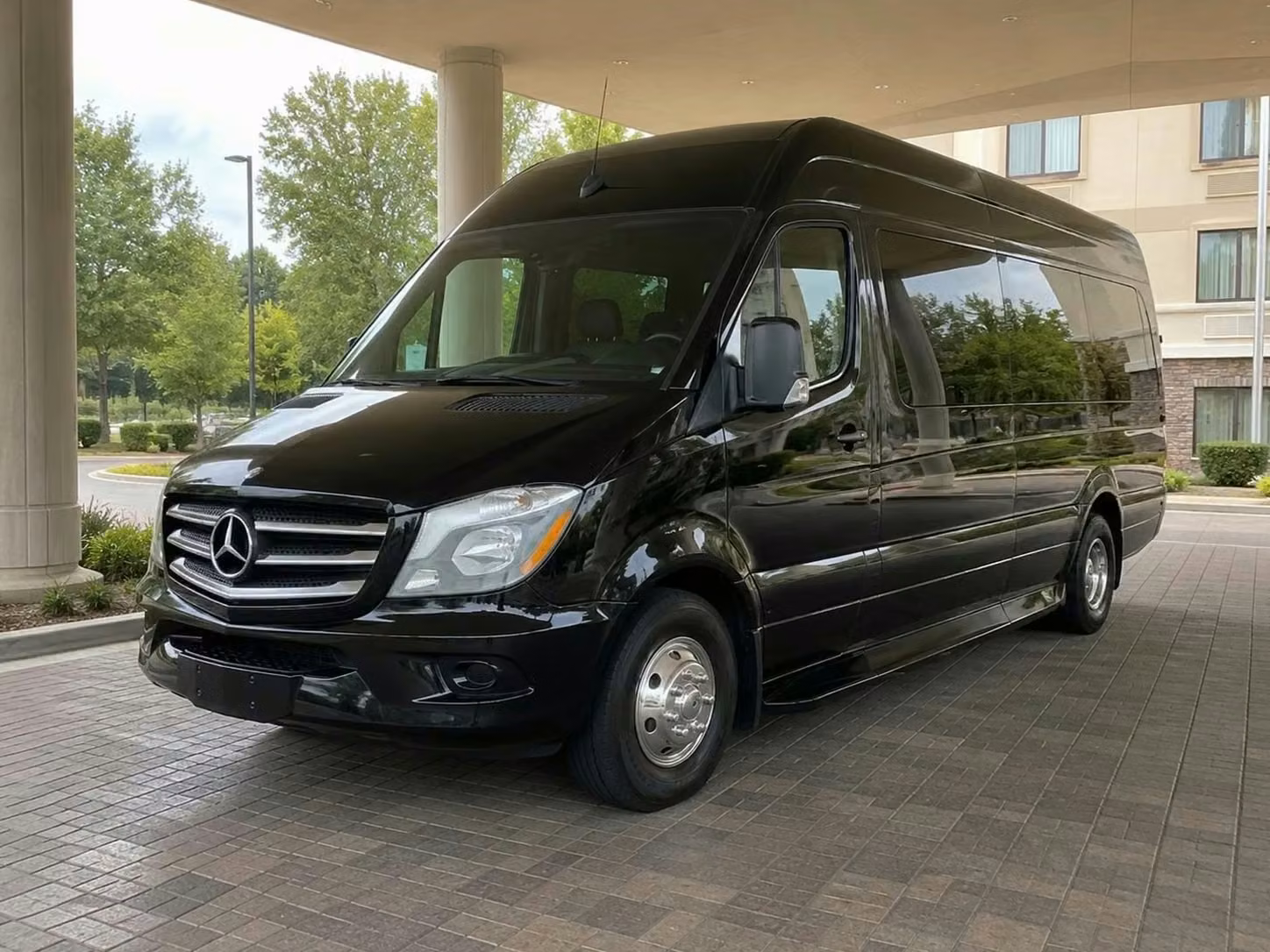 vestavia hills sprinter van rental with driver tinted windows